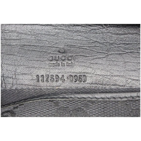 GUCCI Bamboo GG Monogram Canvas Clutch - Picture 11 of 11